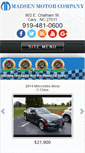 Mobile Screenshot of madsenmotors.com